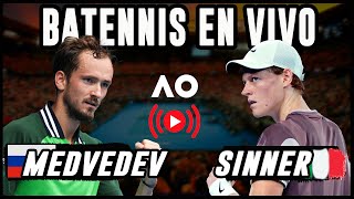 Daniil Medvedev vs Jannik Sinner  Final del Abierto de Australia 2024  Reaccionando en vivo [upl. by Gnurt295]