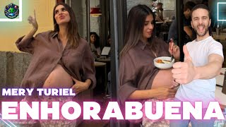 ¡ENHORABUENA 👶 Mery Turiel se estrena como madre la influencer celebra la llegada de su bebé [upl. by Trebliw]