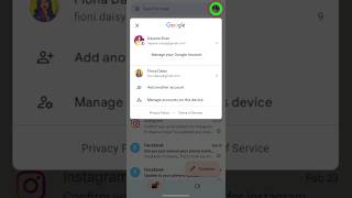 How to add or change your Gmail or Google account  Add gmail account second multiple google mobile [upl. by Nohsram645]