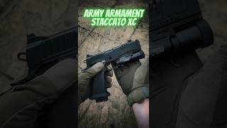 ARMY ARMAMENT R618 6MM PRO SHOP STACCATO XC staccato airsoft shorts youtubeshorts viral [upl. by Gratt]