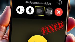 How To Fix Facetime camera not working iphone  facetime camera not working in iphne [upl. by Etnovahs]