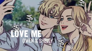 RealestK  Love Me baby why cant you love me  Windbreaker Manhwa MMV  Shelly amp Owen [upl. by Callahan410]