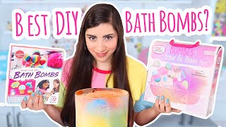 I Tested 2 DIY Bath Bomb Kits [upl. by Taffy]