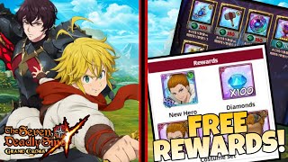 The Best F2P Rewards Are Here 100 Free Gems Ragnarok Is Coming To Global Tomorrow 7DSGrand Cross [upl. by Gievlos598]