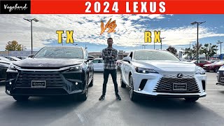 2024 Lexus TX vs 2024 Lexus RX  Detailed Comparison Review [upl. by Hoxie]