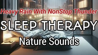 Hypnotize Sleep With Intense Thunder amp POUNDING Rain on Loose tin ROOF at Dark Night [upl. by Ares232]