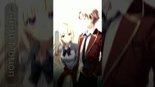 Ayanokoji x Ichinose  untouchable anime edit classroomoftheelite fyp [upl. by Ajnek794]