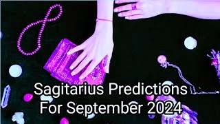 Sagittarius PREDICTIONS For September 2024 Sagittarius zodiac predictions horoscope astrology [upl. by Atsyrc]