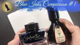 Blue Inks Comparison 1 [upl. by Chilt]