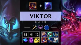 Viktor Mid vs Ryze Godlike  EUW Master Patch 1422 [upl. by Haggai]