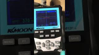 KKmoon oscilloscope ds0120m fault1 [upl. by Nauwtna597]