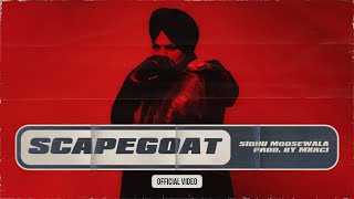 SCAPEGOAT  Sidhu Moose Wala  Official Audio  Mxrci  New Song 2022 [upl. by Ratna]