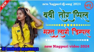 baby tor dimpel new Nagpuri dj song 2024  New Nagpuri video 2024 Dj mukesh [upl. by Eemla]