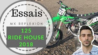 Essai 125 Ride House 2018  Motocross [upl. by Acie]