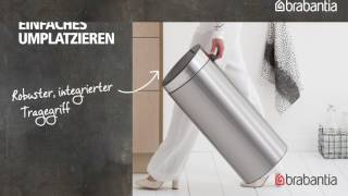 Touch Bin New 30 Liter  Brabantia [upl. by Bartlett]