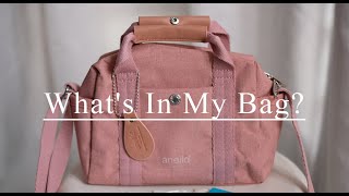 Whats in My Anello Crossbody Bag [upl. by Eidnarb]