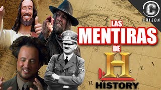 LAS MENTIRAS Y FRAUDES DE HISTORY CHANNEL [upl. by Tray]