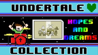 Hopes and Dreams Undertale Acoustic Drum Cover  The8BitDrummer [upl. by Tollmann]