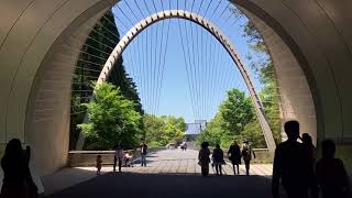 MIHO MUSEUM in Japan designed by IMPei [upl. by Anyahc]