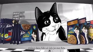 Purina Serbia  Purina Felix® hrana za mačke  20s [upl. by Llorrad]