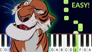 Be Prepared  The Lion King Disney  EASY Piano Tutorial [upl. by Stephenie]