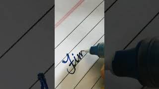 How to write timecalligraphy youtube shorts [upl. by Htebezile]