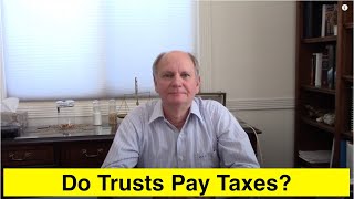 Does a Trust Pay Taxes [upl. by Nylaf]