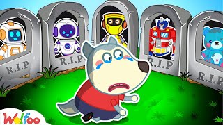 Oh No Please Wake Up Dont Leave Wolfoo  Family Fun Playtime  Wolfoo Family [upl. by Cary126]