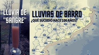 Lluvias de barro en España y Francia [upl. by Joselow]