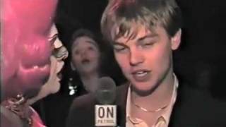 Leonardo DiCaprio interview at Basketball Diaries Premiere [upl. by Agneta369]