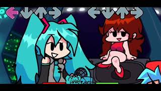 Фан перевод PoPiPo FNF MIKU MOD [upl. by Halik]