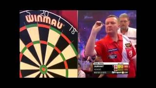 Darts World Championship 2015 Semi Final Adams vs Durrant [upl. by Lebisor]