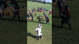 Kids Medieval Combat  Capture the Flag at Pennsic 2024 [upl. by Atsed]