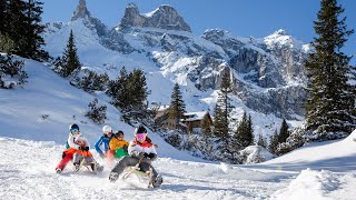 Rodeln auf den schönsten Strecken im Montafon  Vorarlberg [upl. by Annaiv]