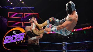 Lince Dorado vs Ariya Daivari WWE 205 Live Sept 17 2019 [upl. by Pasquale]