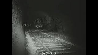 Inside the Severn Tunnel 1950s  Film 1092377 [upl. by Naitsihc]