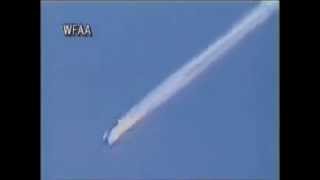 RARE Space shuttle Columbia Explosion footage [upl. by Nichani]