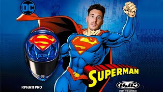 Unboxing casco HJC RPHA 11 Superman DC Limited Edition [upl. by Ihn]