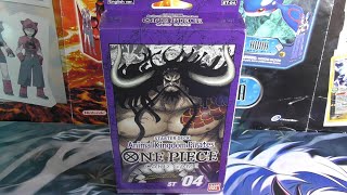 One Piece Animal Kingdom Pirates Starter Deck Opening [upl. by Imuy]