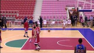 Scrimmage Between Harlem Globetrotters and North Korean Basketball Team [upl. by Helene]