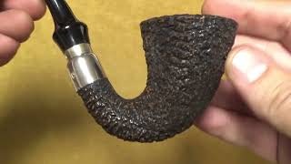 Pipa Brebbia First Calabash Rocciata  filtro 9mm [upl. by Lurette]