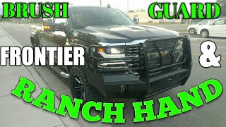 Brush Grille Guard 2018 Chevy Silverado Actually Frontier But Almost Identical To Ranch Hand [upl. by Neliak]