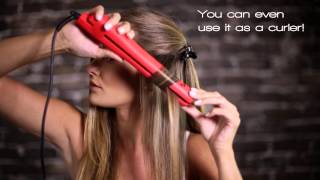 How To Use Our Hair Straighteners Golden Curl [upl. by Gorlicki375]