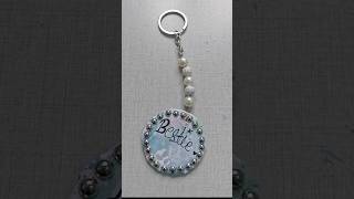 Easy Keychain diy for best friend friendship craftactivity viralshort friendsforever craft [upl. by Anat714]