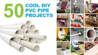 50 Cool DIY Projects and Ideas Using PVC Pipes [upl. by Wynnie479]