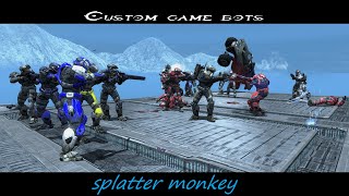 Halo Reach Mod Splatter Monkey Bots [upl. by Rickie541]