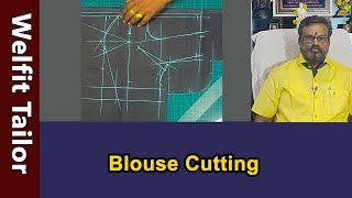 Blouse Cutting Detailly Explain in Tamil  Tailoring Class in Tamil  Tailoring Tips  Welfit Tailor [upl. by Edora]