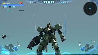 Graze StandardGround Type  Every Unique Action EX and Option  Gundam Breaker 4 Network Test [upl. by Eignav]