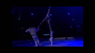 Trio Aerial Straps Circus Act Child Acrobatics Event Entertainment performance Gymnastics [upl. by Egnalos]