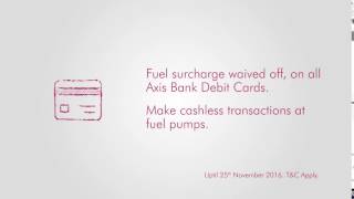 Debit Card Fuel Surcharge Waiver [upl. by Nona582]